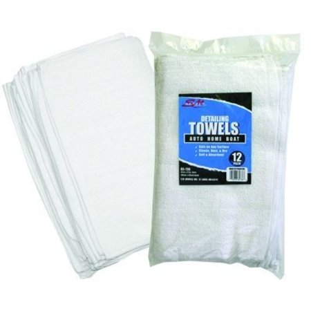 S.M. ARNOLD TERRY TOWELS-DETAIL (12pk) AR85-736